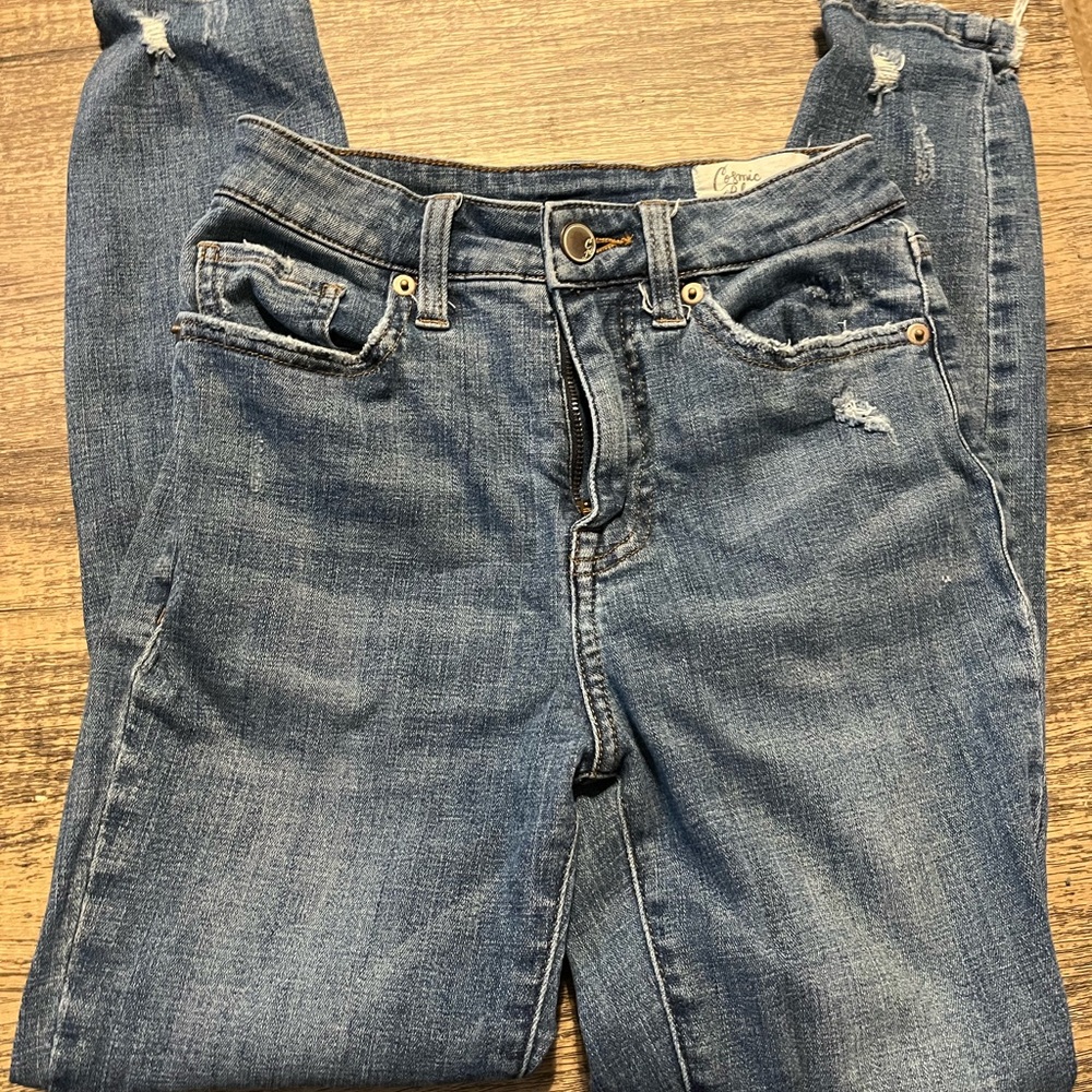 Cosmic Blue Love Jeans